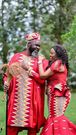 Hot 96 Radio Presenter Nick Odhiambo during his traditional wedding