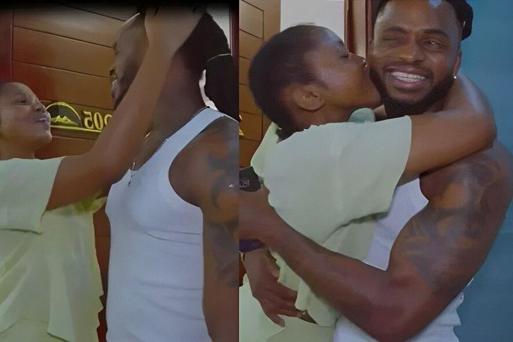 A screengrab image of Zuchu and Diamond during the interview