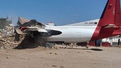 A Kenyan plane carrying humanitarian aid crashed near El-Barde airstrip in Somalia.