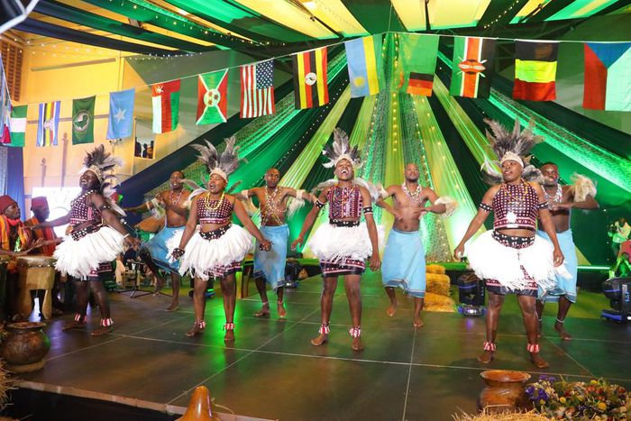Dancers during a past tourism event