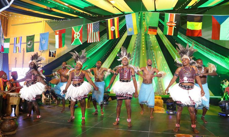 Dancers during a past tourism event