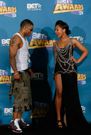 Nelly and Ashanti on the red carpet in 2008