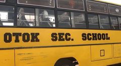 Otok Secondary School bus