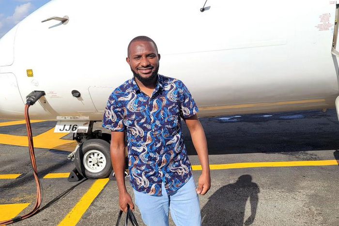 Comedian Tom Daktari