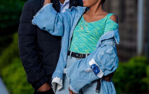 Eve Mungai and Director Trevor