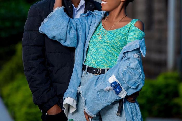 Eve Mungai and Director Trevor