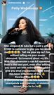A screenshot of Zari Hassan's post criticising Tanzanian blogger Mange Kimambi for allegedly paying Shakib Sh146K for an interview