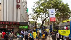 A photo of the Nairobi CBD