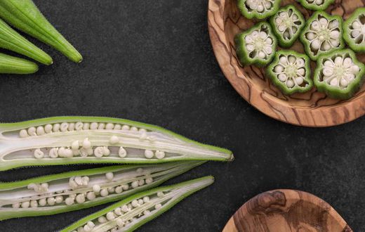Okra is a vegetable native to East Africa [Image Credit: Victoria Bowers]