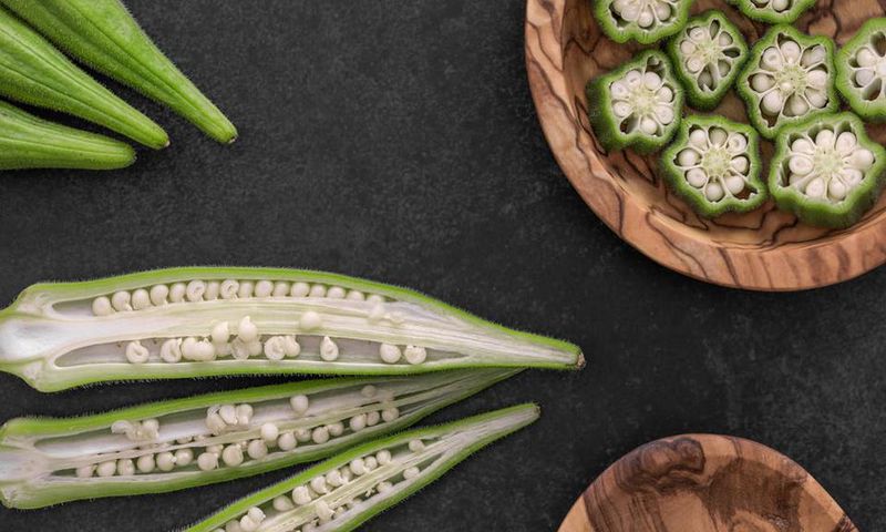 Okra is a vegetable native to East Africa [Image Credit: Victoria Bowers]