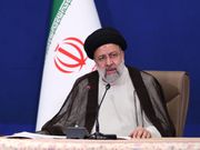 Iranian President Ebrahim Raisi meets the governors and deputies of the East and West Azerbaijan provinces in Tehran, Iran on October 21, 2021.