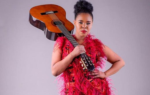 The late South African Musician Bulelwa Mkutukana 'Zahara'