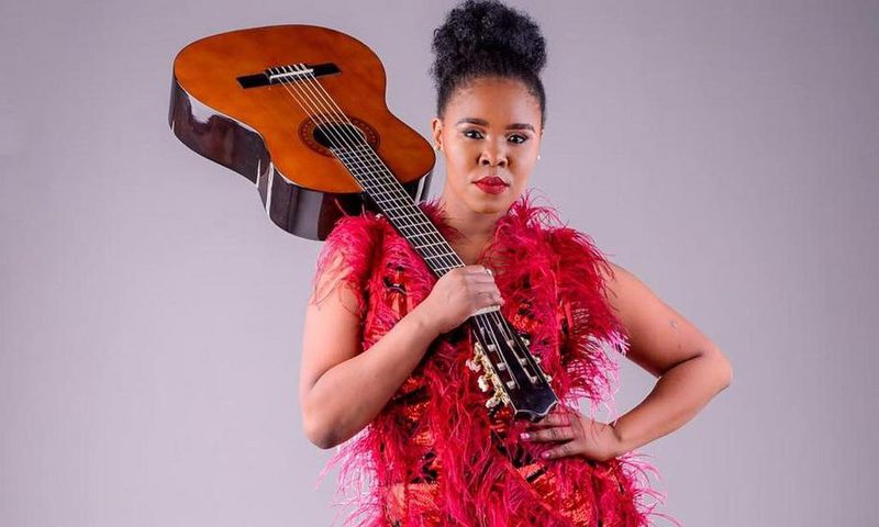 The late South African Musician Bulelwa Mkutukana 'Zahara'