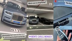 DJ Cuppy shows off her father's new whip [Instagram]