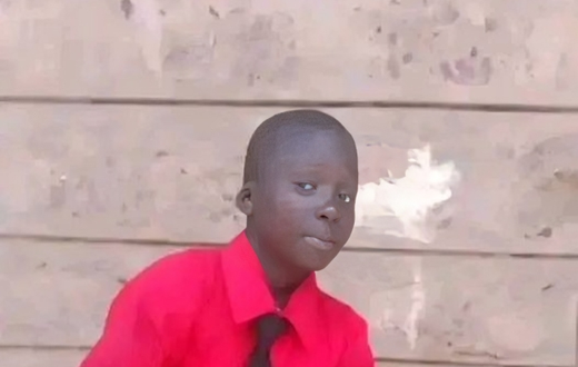 The late Kennedy Onyango who was shot by police 8 times in Rongai