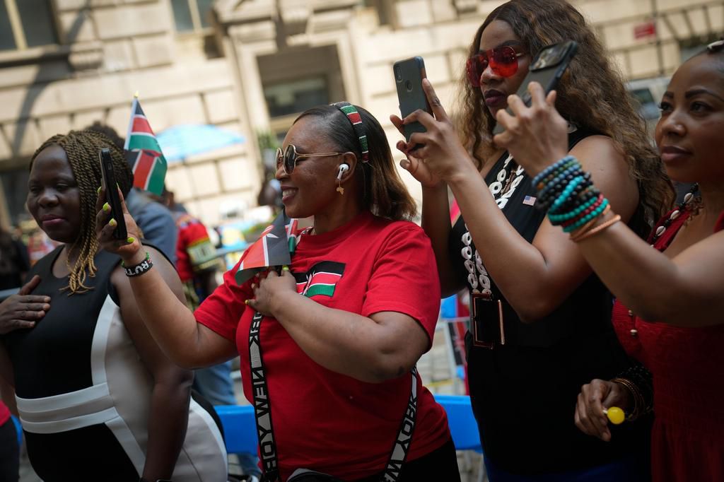 Attendees at the Madaraka Day Celebrations in New York City