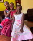 Jerida Andayi and her daughters Norah and Neema