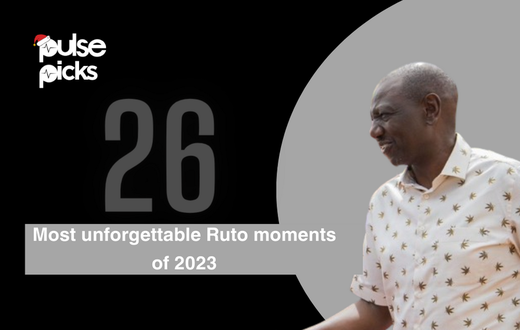 26 most unforgettable Ruto moments of 2023