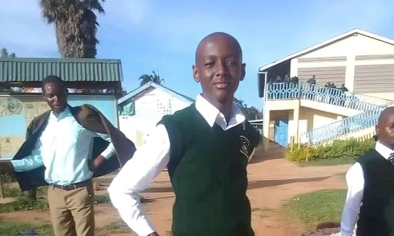 Kiungu Boys High School late student Emmanuel Kirimi Kaimenyi