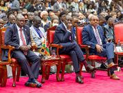 President William Ruto during the ministerial conference at the Africa Climate Summit, at the Kenyatta International Convention Centre (KICC), Nairobi.