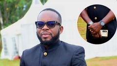 Lawyer Silas Jakakimba at General Francis Ogolla's burial