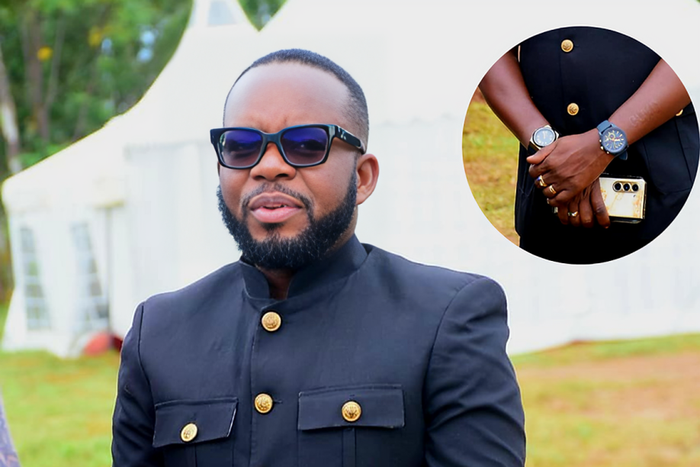 Lawyer Silas Jakakimba at General Francis Ogolla's burial