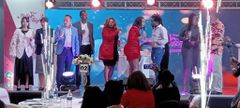 Rapper Diana Marua, Kevin Bahati and other celebrities when the rapper was unveiled alongside Dr Ofweneke and marriage counsellor Getrude Mungai to host Hello Mr Right, Season 3