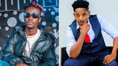 Odi Wa Muranga (left) and Eric Omondi