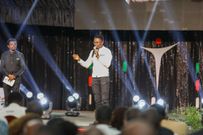 CS Ababu Namwamba speaking during the launch of the Talanta Hela Programme at State House Nairobi