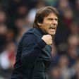 Antonio Conte of Tottenham Hotspur during the Premier League match between Tottenham Hotspur and Aston Villa at Tottenham Hotspur Stadium on January 1, 2023.