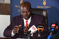 Kenya Power's Managing Director & CEO Joseph Siror speaking during a past engagement