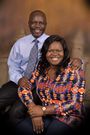 Governor Gladys Wanga and her husband George Wanga