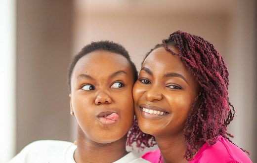 Judy Nyawira & daughter Mumbus