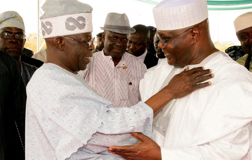 Alhaji Abubakar Atiku and Bola Ahmed Tinubu. (Punch)