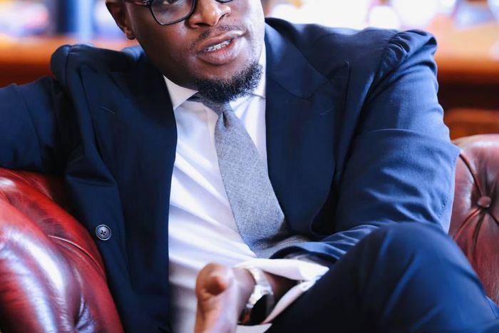 Nairobi Governor Johnson Sakaja in his office