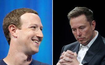 Elon Musk's lawyer sent a cease and desist letter to Mark Zuckerberg over the launch of the rival Twitter app, Threads.Christophe Morin/IP3/Getty Images; Chesnot/Getty Images
