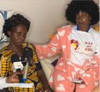 Manzi Wa Kibera & her step-daughter Mary Nzioki