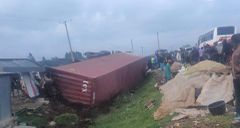 Londiani accident wreckage