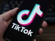 The TikTok logo displayed on the screen of a smartphone.Getty Images