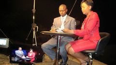 Joe Ageyo and Rita Tinina