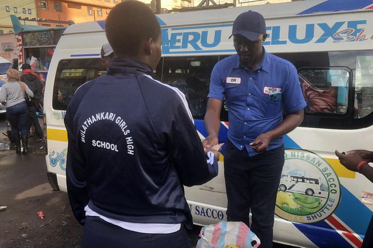 Matatu driver refunds a student their fare following the postponement of school reopening