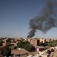 Smoke is seen in Khartoum, Sudan, Wednesday, April 19, 2023.AP Photo/Marwan Ali, File