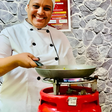 Kenyan chef Maliha Mohammed in the kitchen
