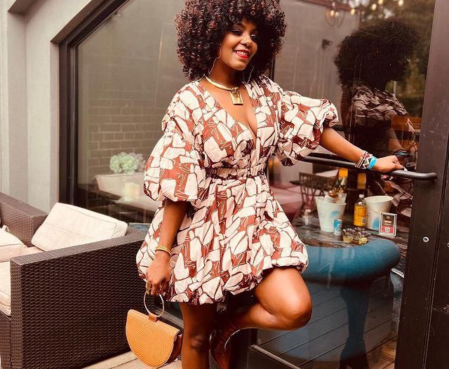 US-based Kenyan actress Idah Alisha poses for a photo