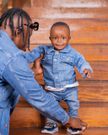 Arrow Bwoy with his son Haseen Kai
