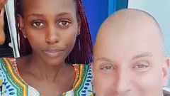 Belgian TikToker Frank Rahma formerly known as Frank Murugi and his Kenyan ex-wife Murugi