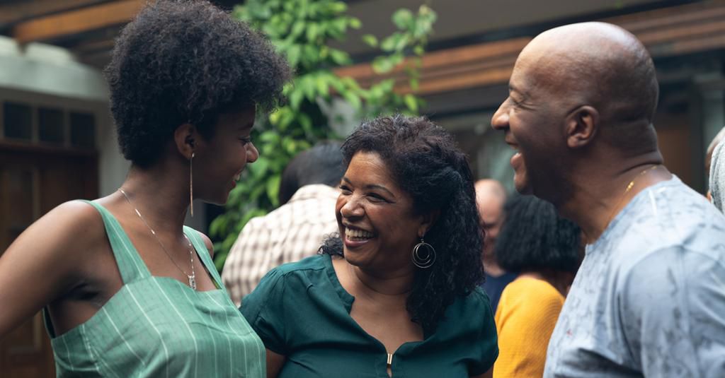 People having an interesting conversation (credit: Google)