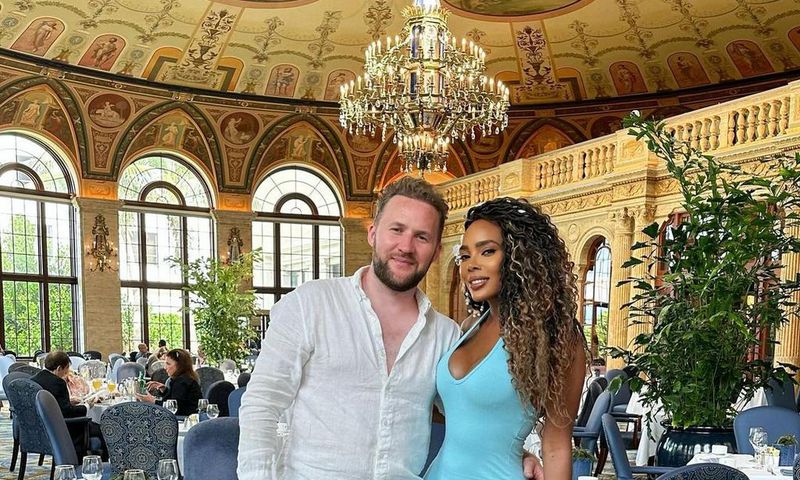 Rachel Mbuki and her husband