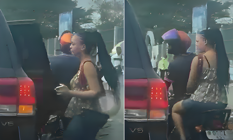 Lady dumps nduthi for Land Cruiser