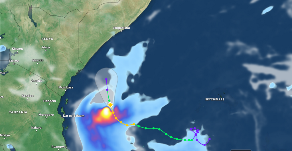 Kenya Meteorological Department warns of tropical storm IALY